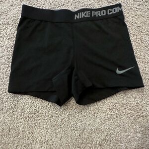 Nike Pro Combat Black Shorts